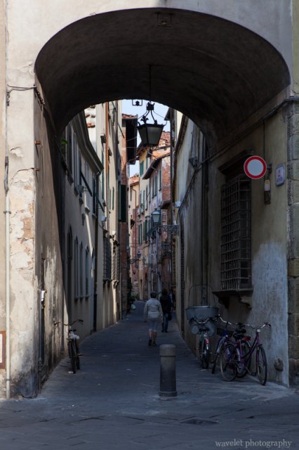 Via Antonio Vallisneri / Via del Battistero / Via delle Trombe, Lucca Via Antonio Vallisneri / Via del Battistero / Via delle Trombe, Lucca