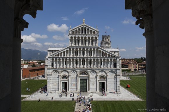 Duomo, Viewed from Baptistry of St. John, Pisa Duomo, Viewed from Baptistry of St. John, Pisa