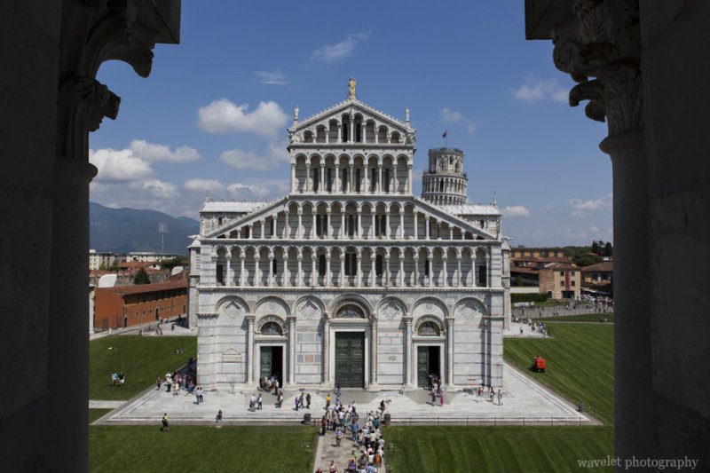 Duomo, Viewed from Baptistry of St. John, Pisa Duomo, Viewed from Baptistry of St. John, Pisa