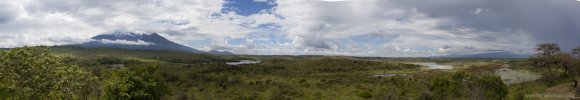 Panorama of Arusha National Park, Tanzania Panorama of Arusha National Park, Tanzania