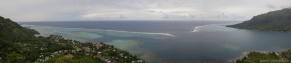 Overlook Opunohu Bay at Magic Mountain Overlook Opunohu Bay at Magic Mountain
