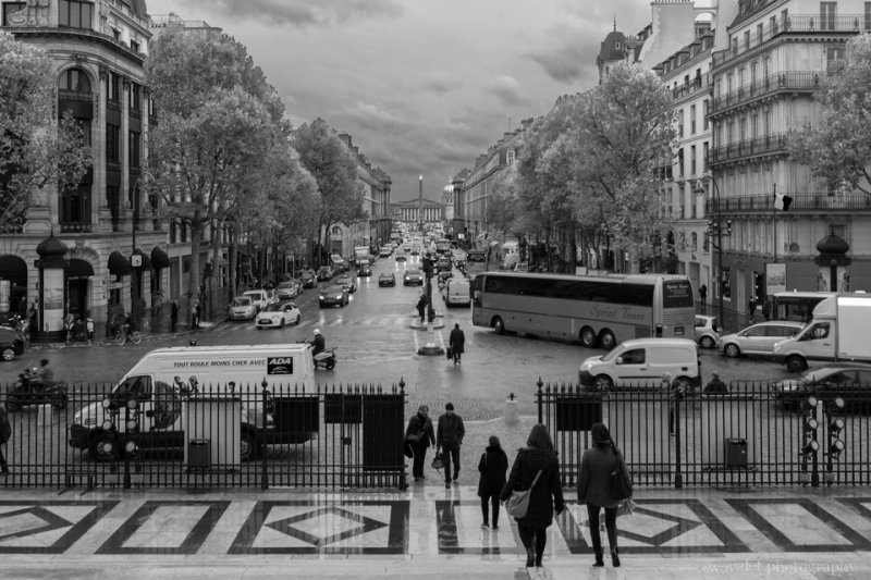Overlook Place de la Concorde through Rue Royale from L'église de la Madeleine, Paris Overlook Place de la Concorde through Rue Royale from L'église de la Madeleine, Paris