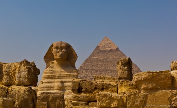 The Sphinx and Pyramid of Menkaure The Sphinx and Pyramid of Menkaure