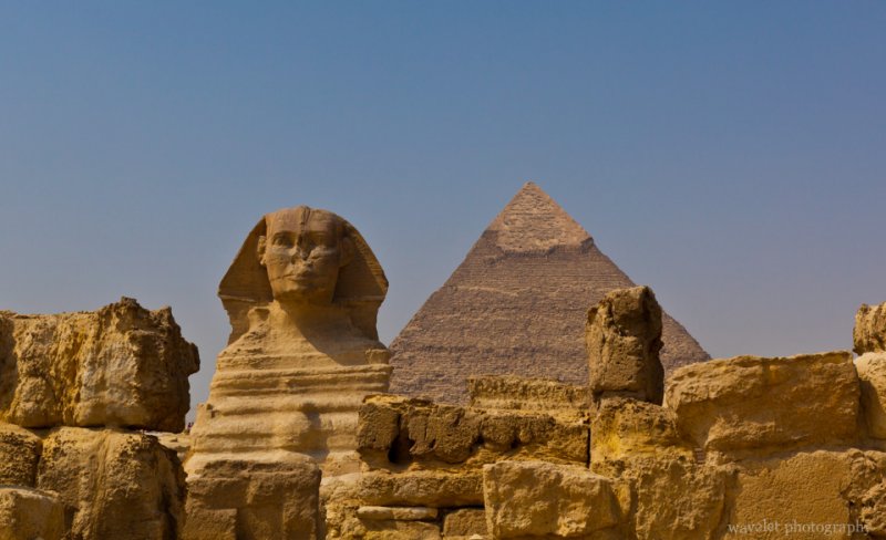 The Sphinx and Pyramid of Menkaure The Sphinx and Pyramid of Menkaure