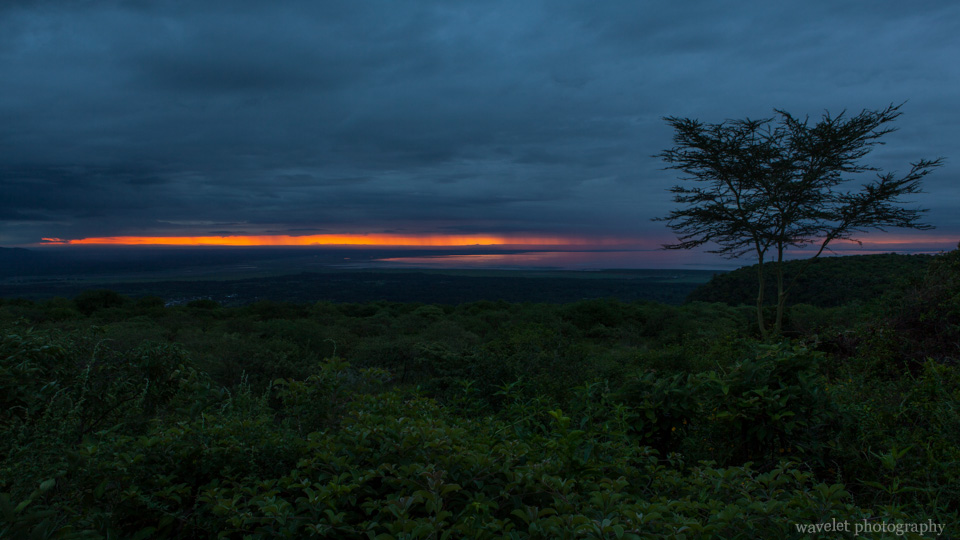 Sunrise over Lake Manyara
